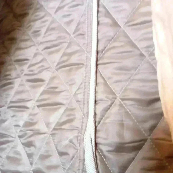 Talbots Oatmeal Quiet Luxury wool quilted lined  blazer. Size 10 - Picture 4 of 13